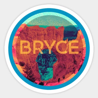 Bryce Canyon National Park Viewpoint Logo Sticker